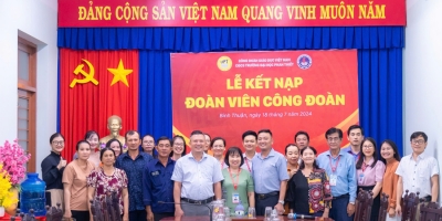 Các hoạt động thiết thực hướng về kỷ niệm 95 năm ngày thành lập Công đoàn Việt Nam và 73 năm ngày thành lập Công đoàn Giáo dục Việt Nam